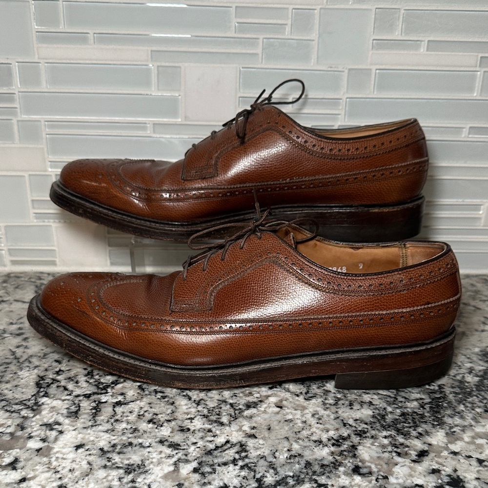 Florsheim Imperial Kenmoor Longwing Bluchers Brown Goodyear Welted - 11.5 B